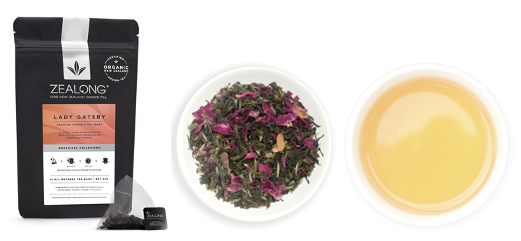 Lady Gatsby Blend – Green Tea with Rose, Manuka & Cinnamon